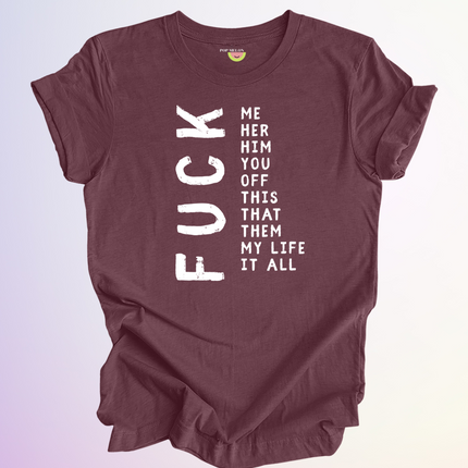 T-SHIRT / FUCK
