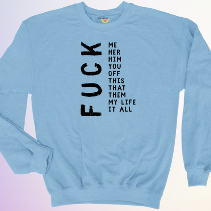 CREWNECK / FUCK