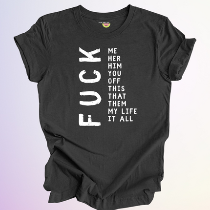 T-SHIRT / FUCK