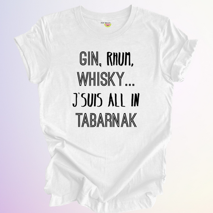 T-SHIRT / GIN RHUM WHISKY