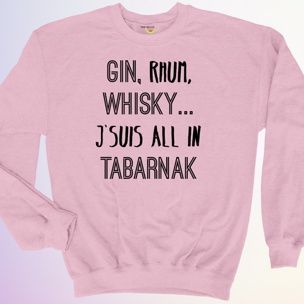 CREWNECK / GIN RHUM WHISKY