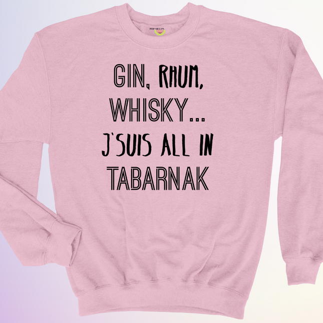 CREWNECK / GIN RHUM WHISKY