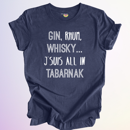 T-SHIRT / GIN RHUM WHISKY