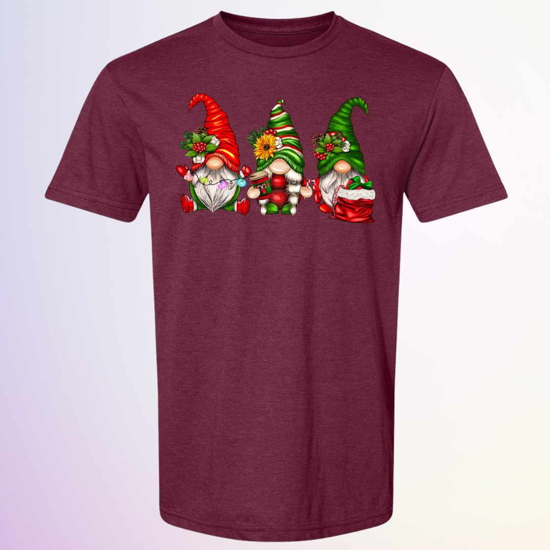 T-SHIRT / GNOMES DE NOEL