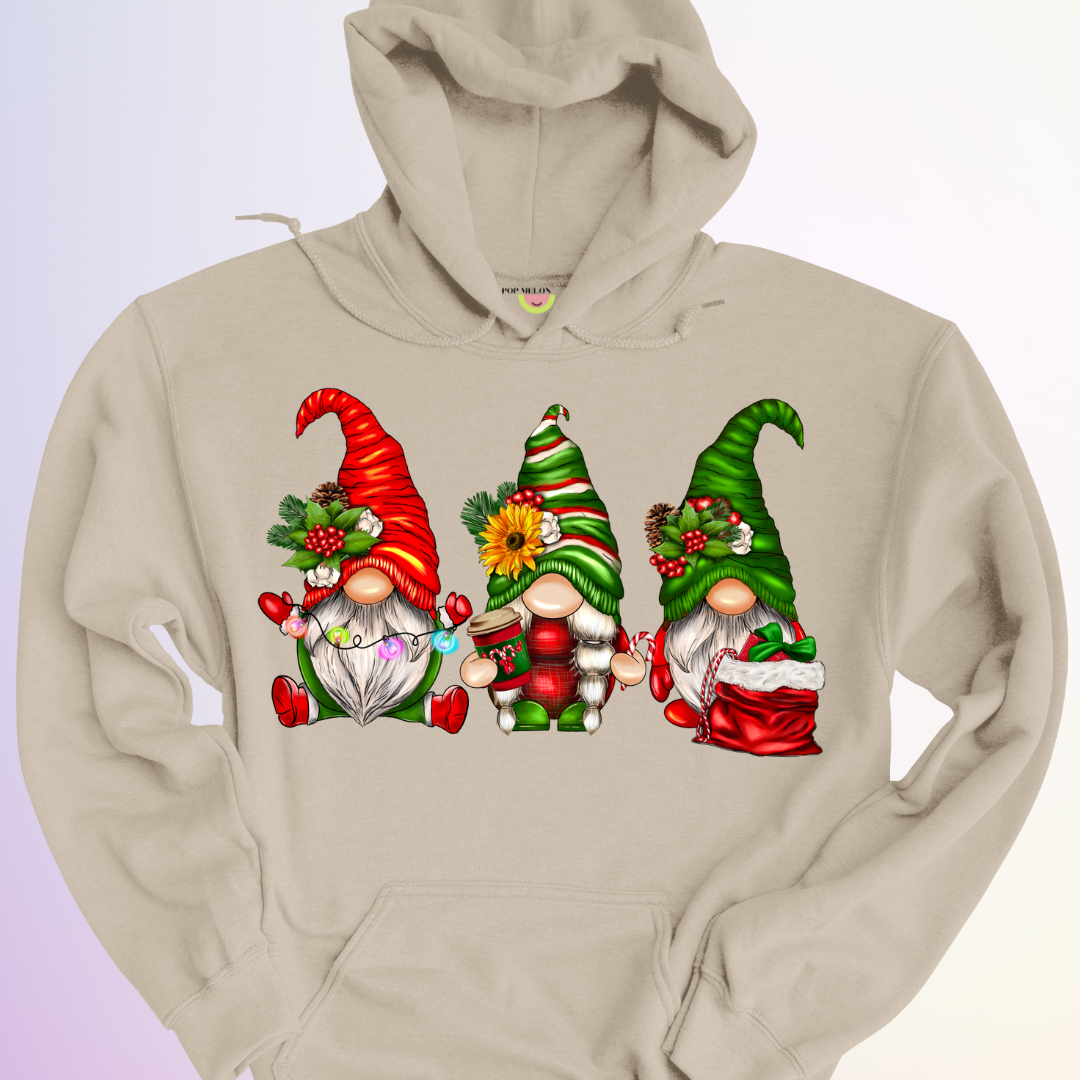 HOODIE / GNOMES DE NOEL