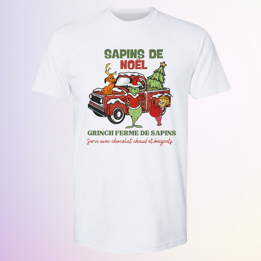 T-SHIRT / GRINCH FERME DE SAPINS