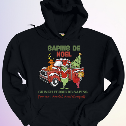 HOODIE / GRINCH FERME DE SAPINS