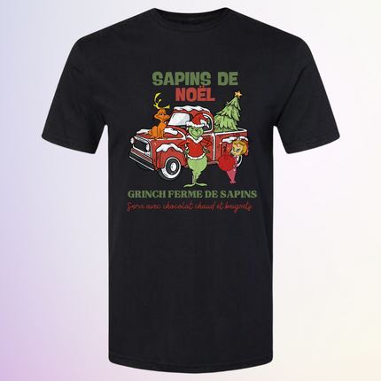 T-SHIRT / GRINCH FERME DE SAPINS
