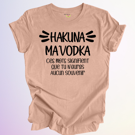 T-SHIRT / HAKUNA MAVODKA