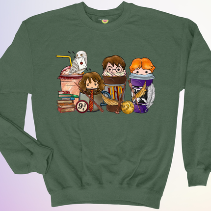 CREWNECK / HARRY LATTE RETRO