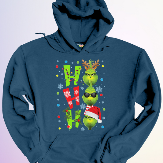 HOODIE / HO HO HO GRINCH