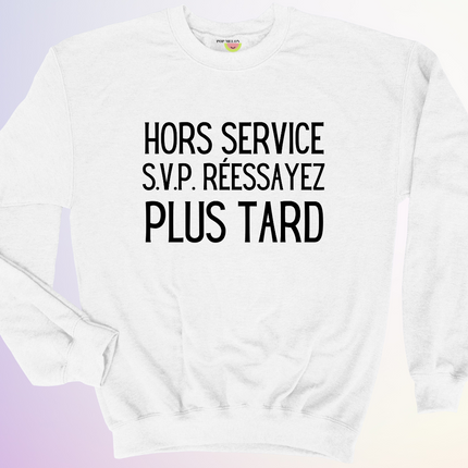 CREWNECK / HORS SERVICE