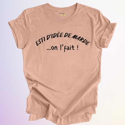 T-SHIRT / IDEE DE MARDE