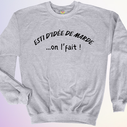 CREWNECK / IDEE DE MARDE