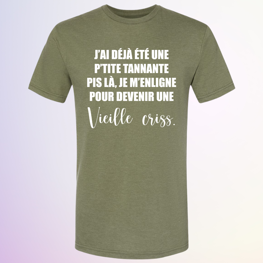 T-SHIRT / J'AI DÉJÀ ÉTÉ UNE PETITE TANNANTE