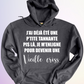 HOODIE / J'AI DÉJÀ ÉTÉ UNE PETITE TANNANTE