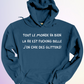 HOODIE / J'EN CHIE DES GLITTERS