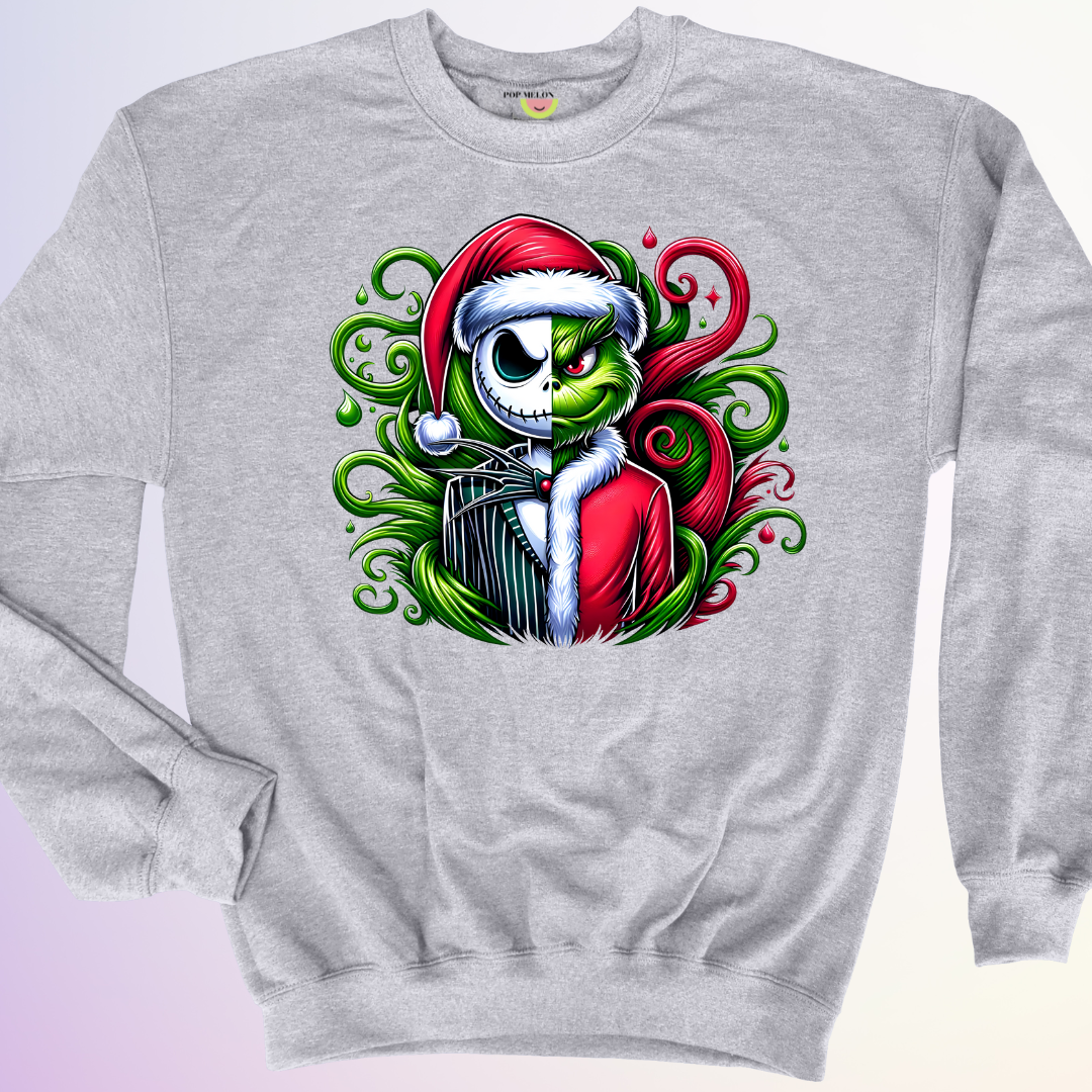 CREWNECK / JACK & GRINCH