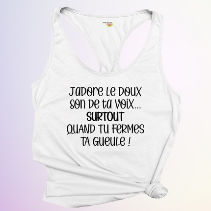 CAMISOLE / JADORE LE DOUX SON DE TA VOIX