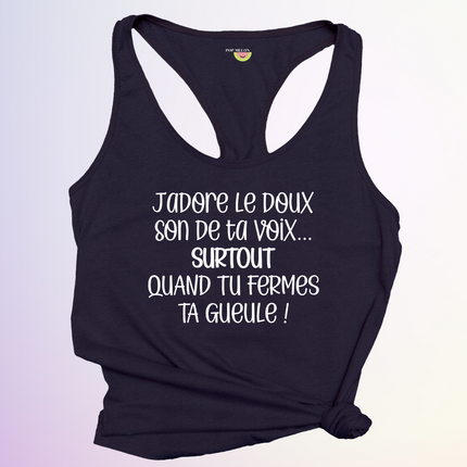 CAMISOLE / JADORE LE DOUX SON DE TA VOIX