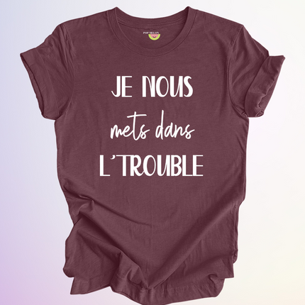 T-SHIRT / DUO DANS L'TROUBLE