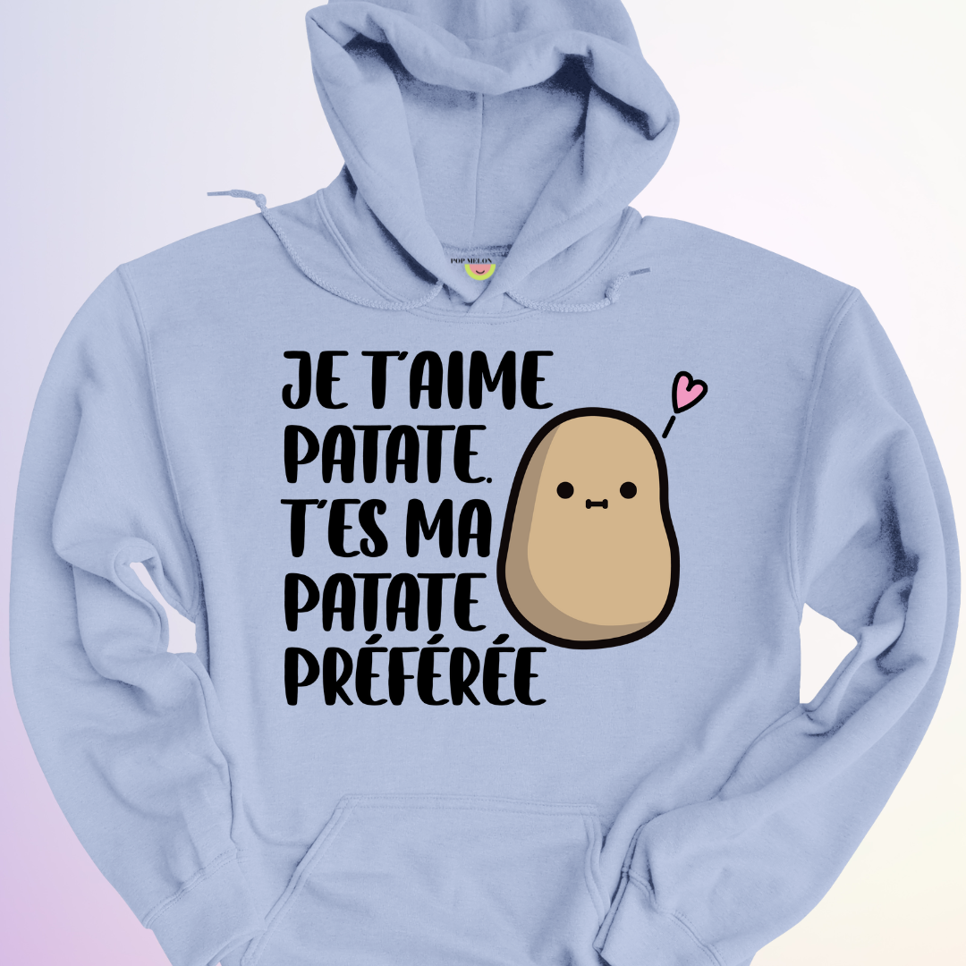 HOODIE / JE TAIME PATATE