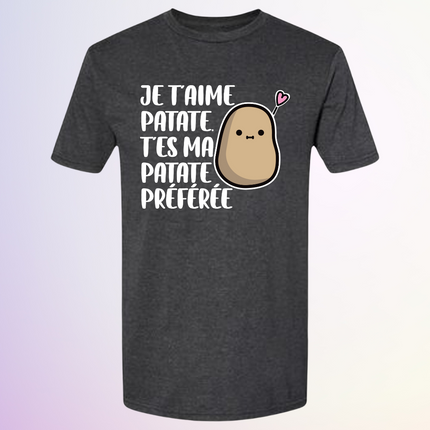T-SHIRT / JE TAIME PATATE