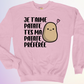 CREWNECK / JE TAIME PATATE