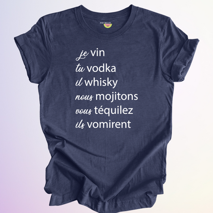 T-SHIRT / JE VIN TU VODKA