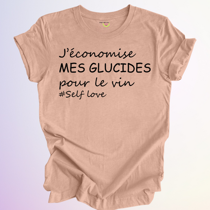 T-SHIRT / JECONOMISE MES GLUCIDES