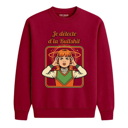 CREWNECK / JE DETECTE DLA BULLSHIT