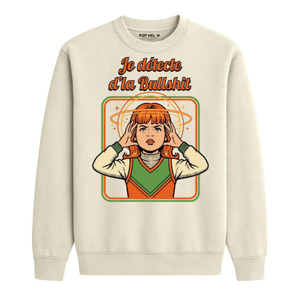 CREWNECK / JE DETECTE DLA BULLSHIT