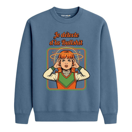 CREWNECK / JE DETECTE DLA BULLSHIT