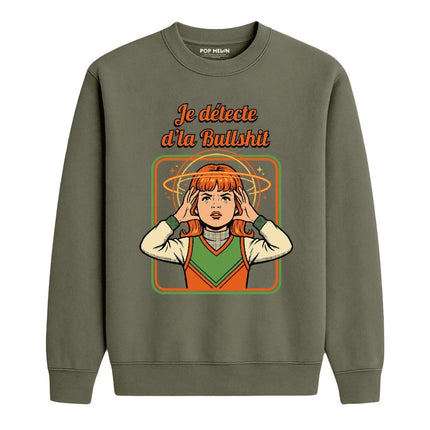 CREWNECK / JE DETECTE DLA BULLSHIT