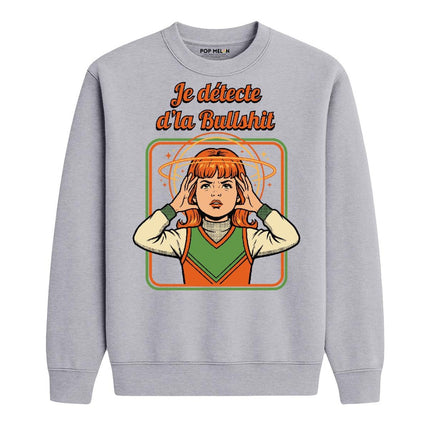 CREWNECK / JE DETECTE DLA BULLSHIT