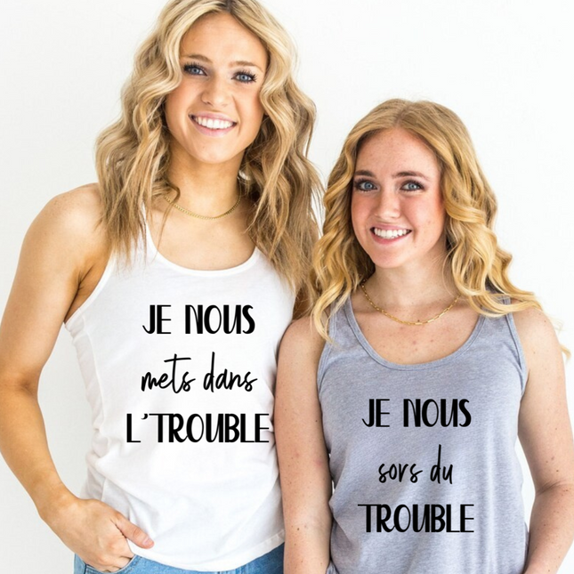 CAMISOLE / DUO DANS L'TROUBLE