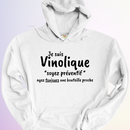 HOODIE / JE SUIS VINOLIQUE
