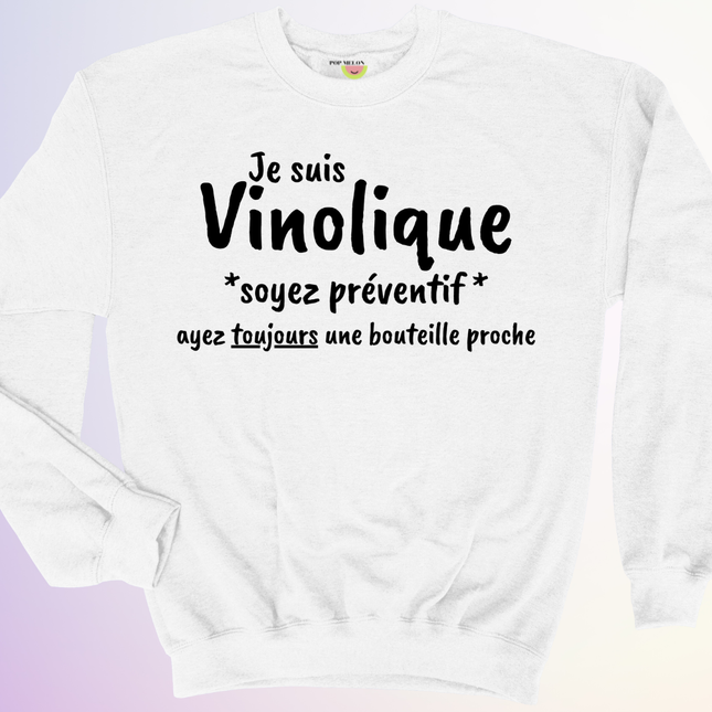 CREWNECK / JE SUIS VINOLIQUE