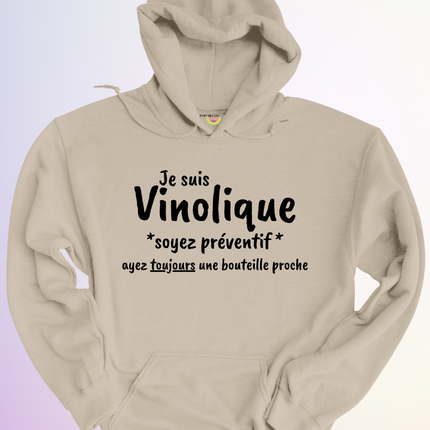 HOODIE / JE SUIS VINOLIQUE