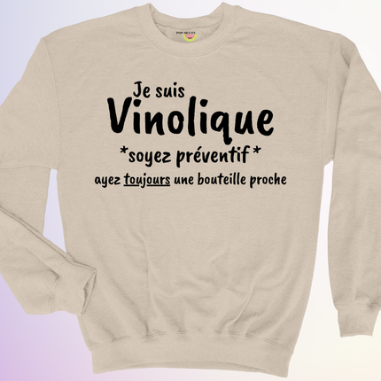 CREWNECK / JE SUIS VINOLIQUE