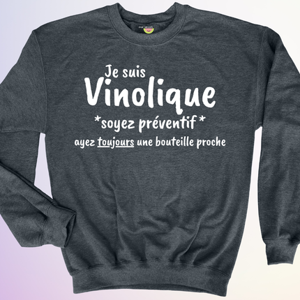 CREWNECK / JE SUIS VINOLIQUE