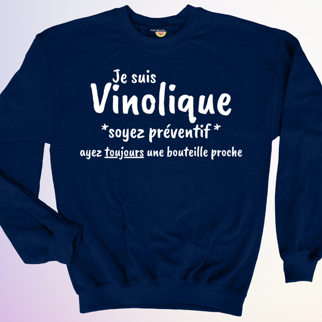 CREWNECK / JE SUIS VINOLIQUE