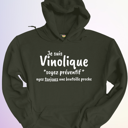 HOODIE / JE SUIS VINOLIQUE