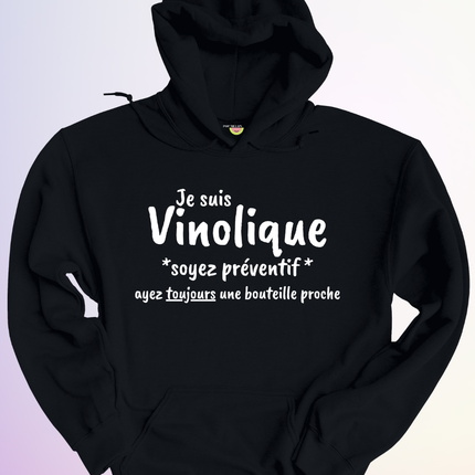 HOODIE / JE SUIS VINOLIQUE