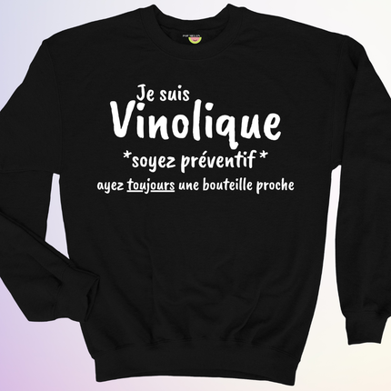 CREWNECK / JE SUIS VINOLIQUE
