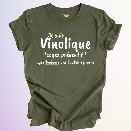T-SHIRT / JE SUIS VINOLIQUE