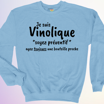 CREWNECK / JE SUIS VINOLIQUE