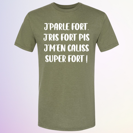 T-SHIRT / JPARLE FORT PIS JMEN CALISS SUPER FORT
