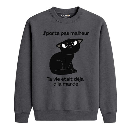 CREWNECK / JPORTE PAS MALHEUR
