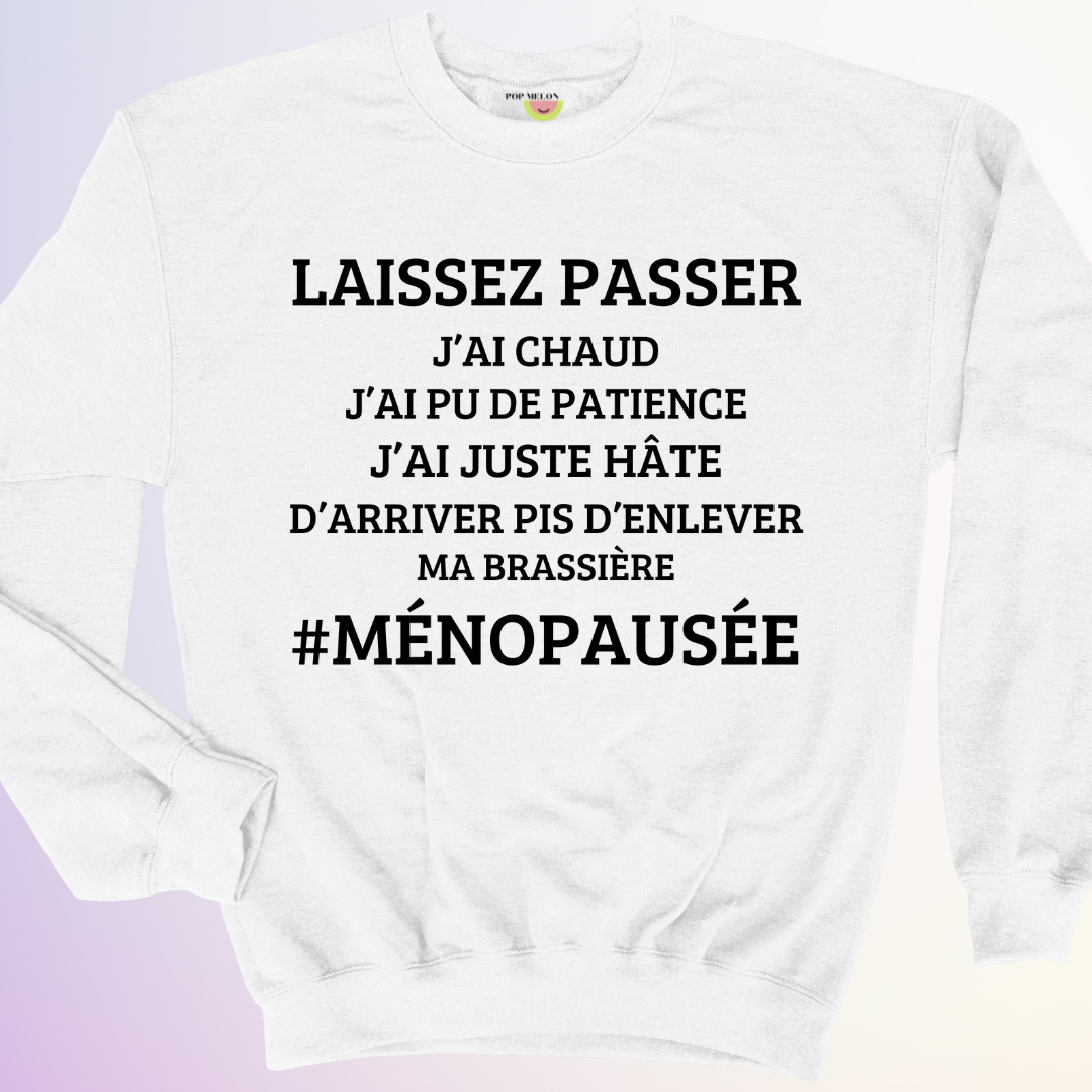 CREWNECK / LAISSEZ PASSER